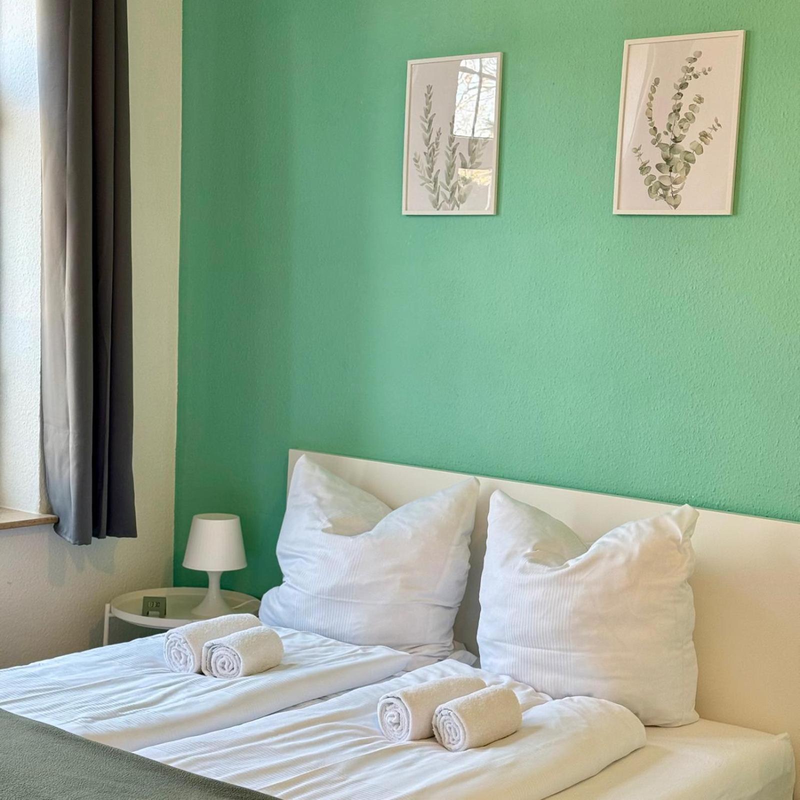 Raha Apartments - Modernes Studio-Apartment - Hbf - Gratis Parkplatz إرفورت المظهر الخارجي الصورة
